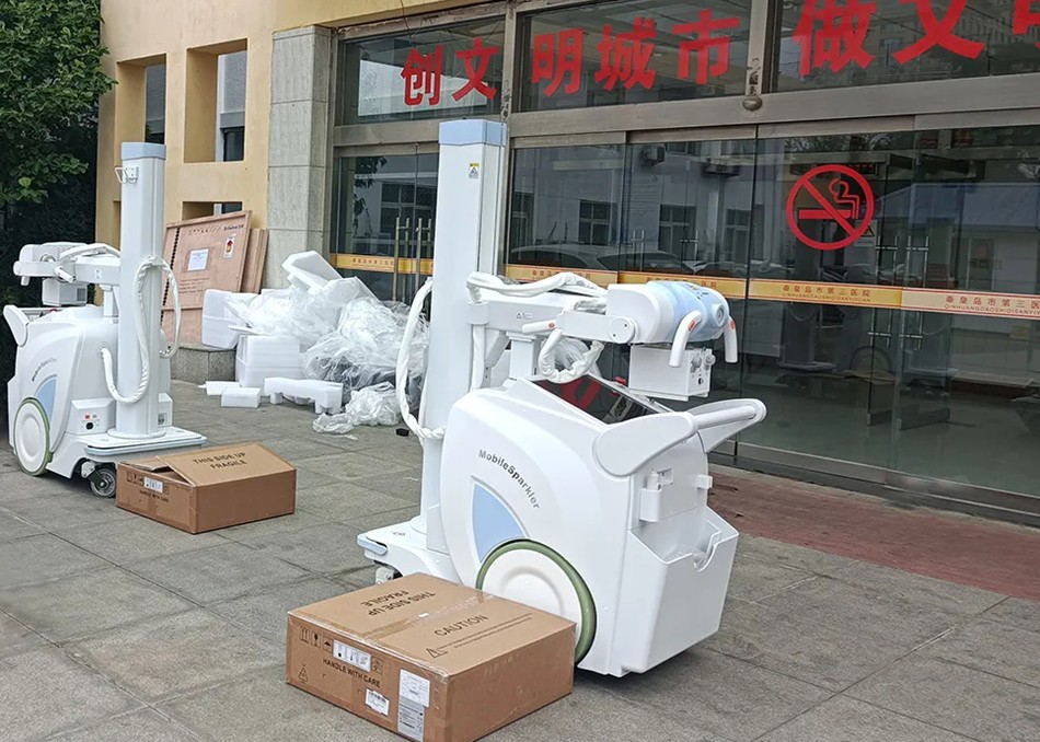 宝润科技第3300台移动式数字化X线机隆重下线