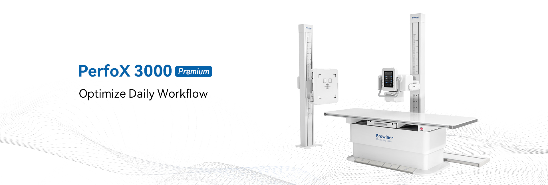 Motorized Floor-mounted Radiography System