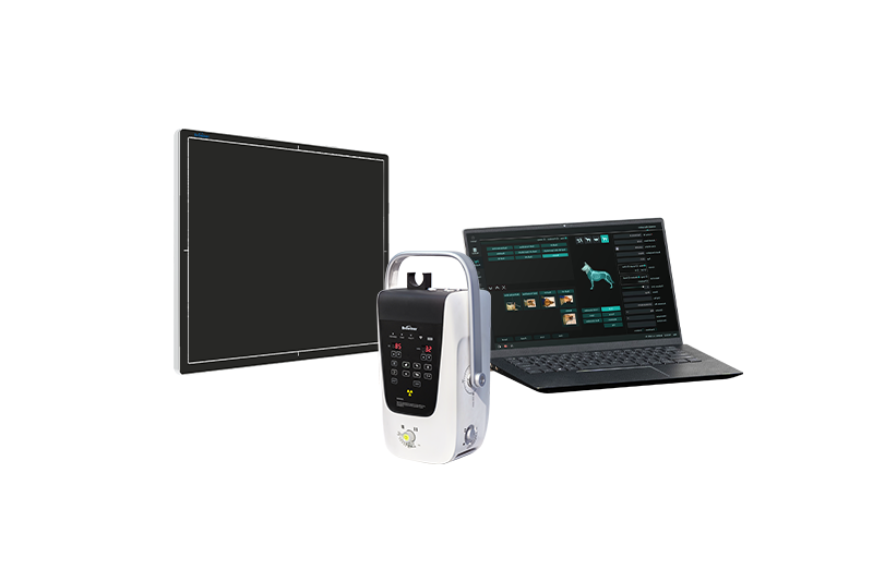 Compact Battery-powered X-ray Unit for Vet