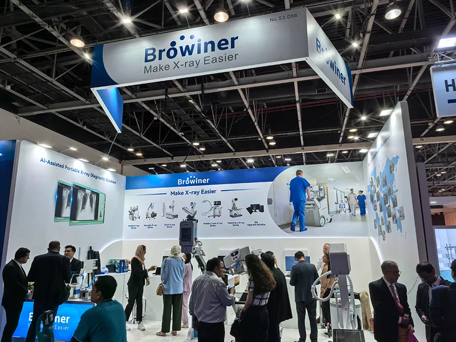 What Are the Lightweight Portable DR Units for Emergency and Small Clinics? Browiner Answers at Arab Health 2025