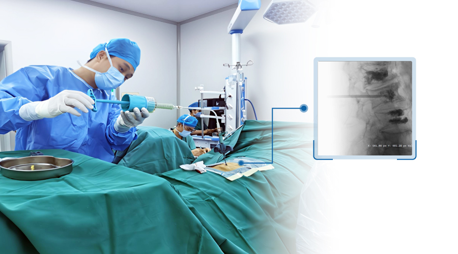 Clinical Application of C-Arm Imaging in Percutaneous Vertebroplasty (PVP)